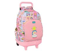 Safta Mr Wonderful Comic 33l Wheeled Backpack Rosa Kinder