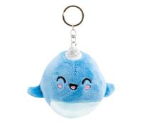 Mr. Wonderful Schlüsselanhänger aus Plüsch, klein, Narval, bunt, L