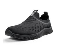 MrToNo Slip On Sneakers Herren Damen Turnschuhe Sportschuhe Fitness Sporthalle Freizeitschuhe Atmungsaktiv Leichtgewichts Joggingschuhe Straßenlaufschuhe Bequem Laufschuhe Outdoor Walkingschuhe-HEI-43