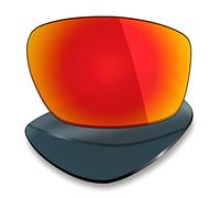 Mryok Polarisierte Ersatzgläser für Ray-Ban Liteforce RB4179, 62 mm, Polarisiert, Feuerrot, Einheitsgröße