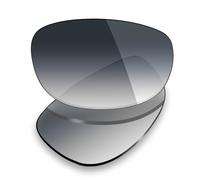 Mryok Polarisierte Ersatzgläser für Ray-Ban Predator 2 RB2027, 62 mm, Nicht polarisiert - Grauer Farbverlauf, Einheitsgröße