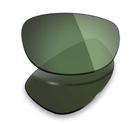 Mryok Polarisierte Ersatzgläser für Ray-Ban Predator 2 RB2027, 62 mm - Optionen, Polarisiert - Graugrün, Einheitsgröße