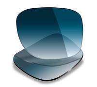 Mryok Polarisierte Ersatzgläser für Ray-Ban RB4165, Nicht polarisiert, blauer Farbverlauf, 54mm