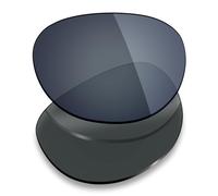 Mryok Polarisierte Ersatzgläser für Ray-Ban Wayfarer RB2132, 55 mm, Schwarz IR, Polarisiert, Schwarz, 55 mm