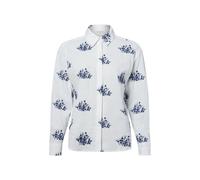 Msch Copenhagen Hemdbluse mit Leinenanteil Damen ecru, L/XL