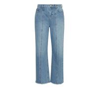 MSCH Copenhagen Straight Leg Jeans im 5-Pocket-Design Modell 'Eli Ada' in Jeansblau, Größe S