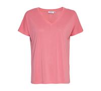 msch copenhagen - MSCHFenya Modal V Neck Tee aurora pink - Gr. - L/XL