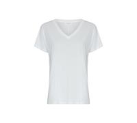 msch copenhagen - MSCHFenya Modal V Neck Tee bright white, M/L