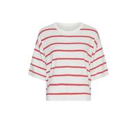 msch copenhagen - MSCHGeanine Rachelle 2 4 Pullover STP egret rose red - Gr. - XS/S