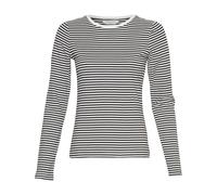 msch copenhagen - MSCHGemma Hadrea O Top STP egret black, XS/S