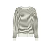 msch copenhagen - MSCHIma Q Sweatshirt STP oatmeal black - Gr. - L/XL