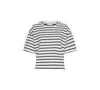 msch copenhagen - MSCHLeana Tee STP egret sky cap - Gr. - M/L