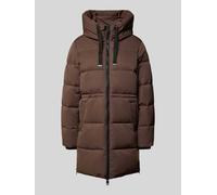 MSCH Copenhagen Steppjacke mit Kapuze Modell 'Mola Pavinaria' in Dunkelbraun, Größe L/XL