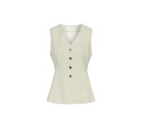 MSCHEsteriane Silver Waistcoat Beige S