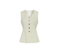 MSCHEsteriane Silver Waistcoat Beige S