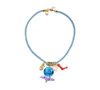 Msioytog Minimalistische, vom Meer inspirierte Halskette mit abnehmbarem Anhänger, angenehm zu tragender Kunstharzschmuck für Erwachsene, minimalistische Muschel Charm Halskette