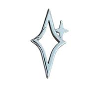 Msioytog Robuster Schlüsselanhänger Karabiner aus legiertem Metall mit einzigartigen Sterndesigns und federbelastetem Clip zur sicheren Befestigung des Schlüsselhalters