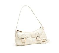 Msioytog Trendige Umhängetasche, Unterarmtasche, praktische Umhängetaschen aus PU Leder, Arbeitshandtasche für Studenten und Büro Neulinge, kleine Umhängetasche