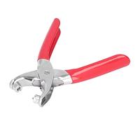 Msiud Profi Ösenzange Set, Austauschbar Zangekopf Ösen Werkzeug Stanzer Ösenpresse Grommet Hole Pliers Set mit 100 Inner Diameter 4mm für Stoffe Markisen Sonnensegel Kunstleder usw