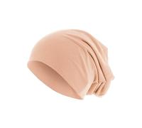 MSTRDS Pastel Jersey Beanie Frauen in Gr. ONE_SIZE in Beige