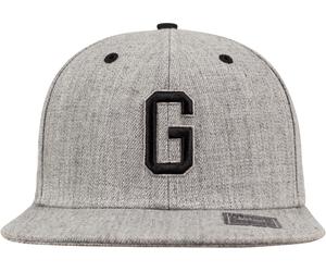 MSTRDS Cap G Letter Snapback Heather Grey-htgrey/L