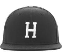 MSTRDS Snapback Cap Letter H Unisex Schwarz Größe L