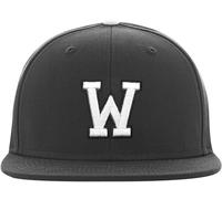MSTRDS Cap W Letter Snapback Black-blk/L