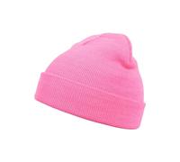 MSTRDS Masterdis Basic Flap Beanie Neon Pink Standard Frauen in Gr. ONE_SIZE in Pink