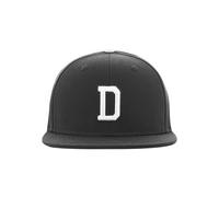 MSTRDS Cap D Letter Snapback Black-blk/Y