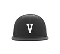 Mstrds Letter V Snapback Cap Kinder in Gr. YOUTH in Schwarz