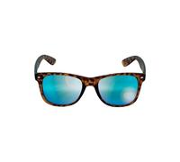 MSTRDS Likoma Mirror Unisex Sonnenbrille Für Damen und Herren mit verspiegelten Gläsern, amber/blue
