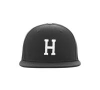 MSTRDS Unisex Baseball Cap Letter Snapback H, H Heather Grey, Large