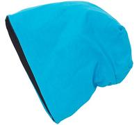MSTRDS Unisex Erwachsene Jersey Beanie Reversible Strickmütze, Mehrfarbig (Turquoise/Navy 10377,3901), (one Size)