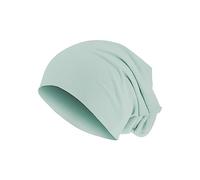 MSTRDS Beanie Elastische Jersey-Mütze, One Size, hellblau