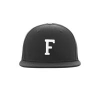 MSTRDS F Letter Snapback Cap Kinder in Gr. ADJUSTABLE in Grau