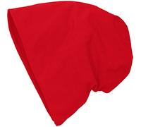 MSTRDS Unisex Strickmützen Jersey Beanie, Rot (Red 3826), One Size (one size)
