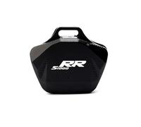 MSWCCV W for BMW S1000RR S1000XR S1000R HP4 HP2 Motorrad Schlüssel Kette CNC Schlüssel Schutz Shell Schlüssel Fall Abdeckung S1000 S 1000 R RR XR Y (Color : S1000RR-Black)