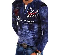 MT Styles 2in1 Longsleeve P-Monaco Blau R-0760 [Dunkelblau,