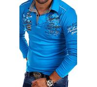 MT Styles Langarm Poloshirt Newport T-Shirt R-0742 [Türkis,