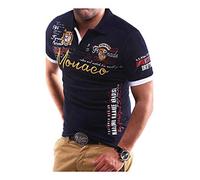 MT Styles Poloshirt Monaco T-Shirt MP-304 [Dunkelblau,