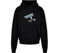Mister Tee Cctv Ultraheavy Overszie Kapuzenpullover XS Black