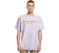 Mister Tee Upscale Herren T-Shirt Hustle Oversize Tee, T-Shirt mit Aufdruck für Männer, Oversized Fit, Baumwolle - Print-T-Shirt, Grafik T-Shirt