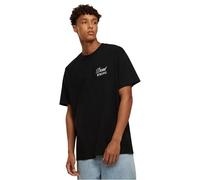 MT Upscale Men's MT3607-Dangerous Grounds Oversize Tee T-Shirt, Black, M
