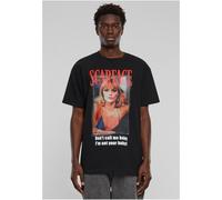 Mister Tee Herren Scarface Don't Call me Baby Heavy Oversize Tee Black, 4XL
