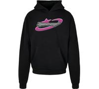 Mister Tee Upscale Speed Logo Hoodie in Gr. XXL in Schwarz