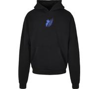 Mister Tee Kapuzenpullover Le Papillon Heavy Oversize Hoody Unisex Rückenprint L Schwarz