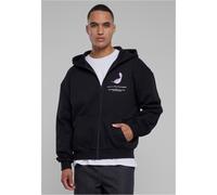 MT Upscale Sweatshirt Vive La Liberte Heavy Oversize Zip Hoody Black-L