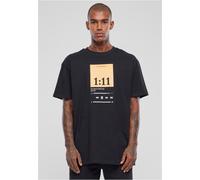 MT Upscale T-Shirt 1:11 Oversize Tee Black-XS