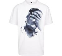 Mister Tee Herren T‑Shirt 4 AM Oversize Kurzarm Weiß XL