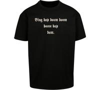 MT Upscale T-Shirt Bing Bab Boom Heavy Oversize Tee MT3915 Black-XL